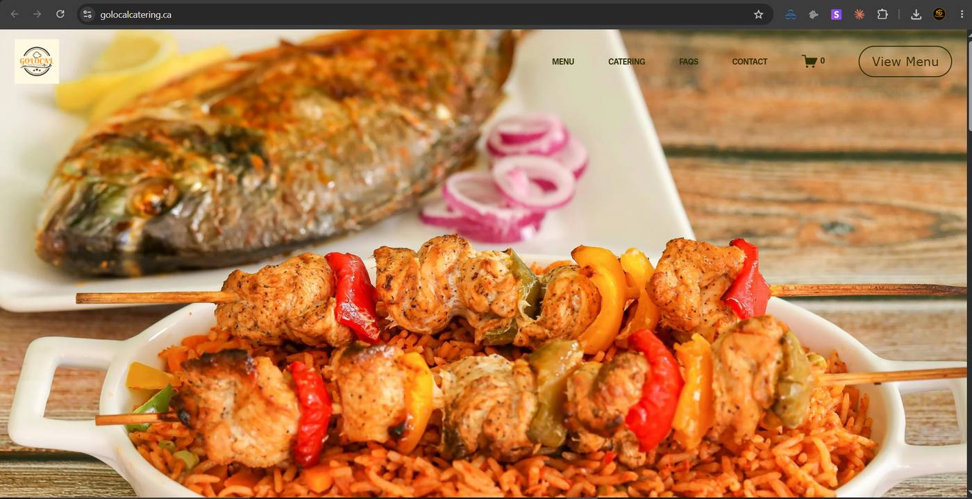 GoLocal Catering — Web & Catering