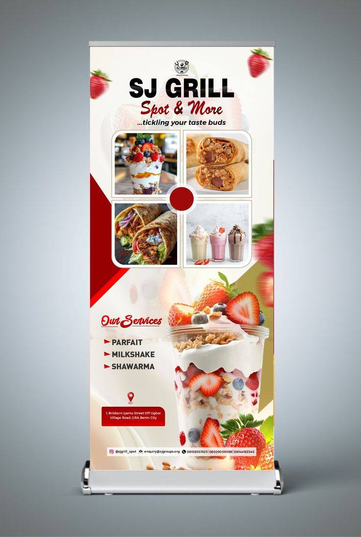 Pull-Up Banner Design — Nextora Agency